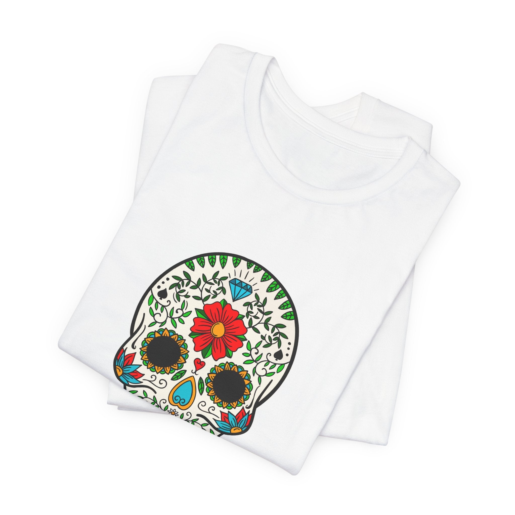 POP Culture Classics Day of Dead Unisex Jersey Short Sleeve T-Shirt - POPvault