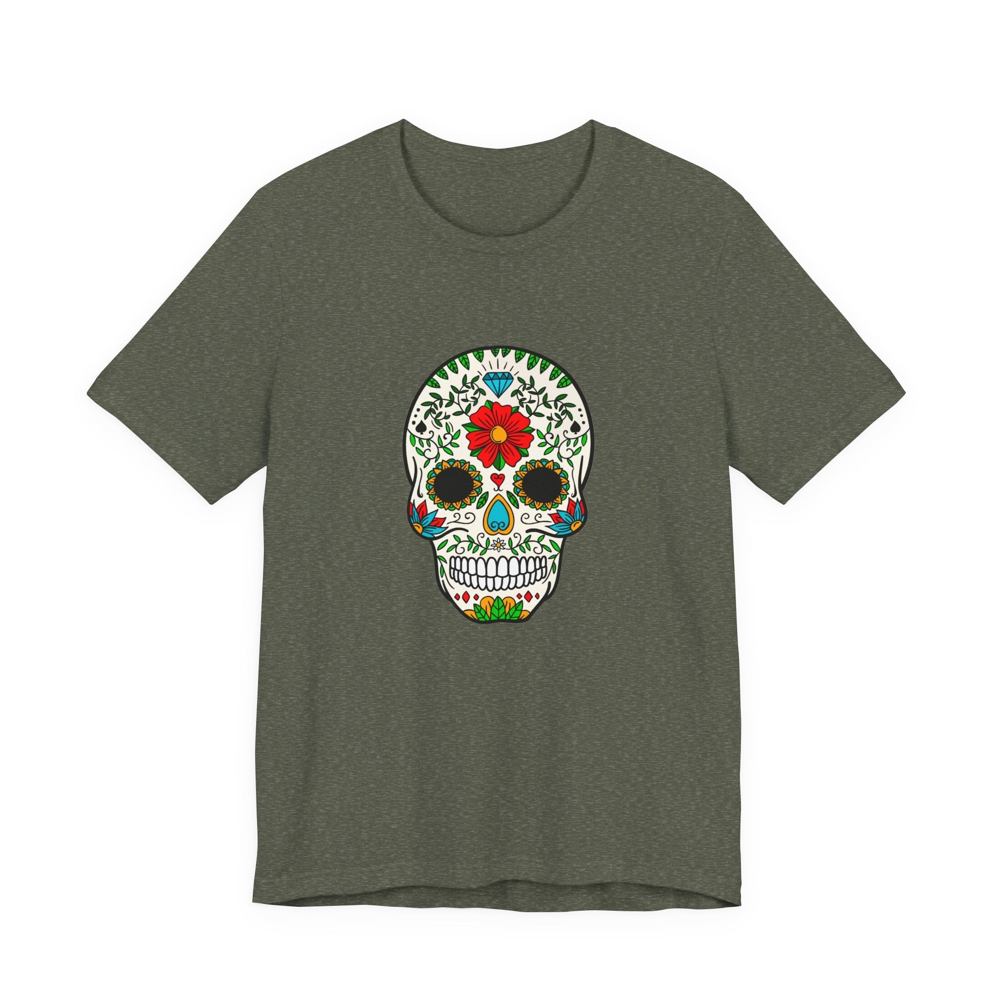 POP Culture Classics Day of Dead Unisex Jersey Short Sleeve T-Shirt - POPvault