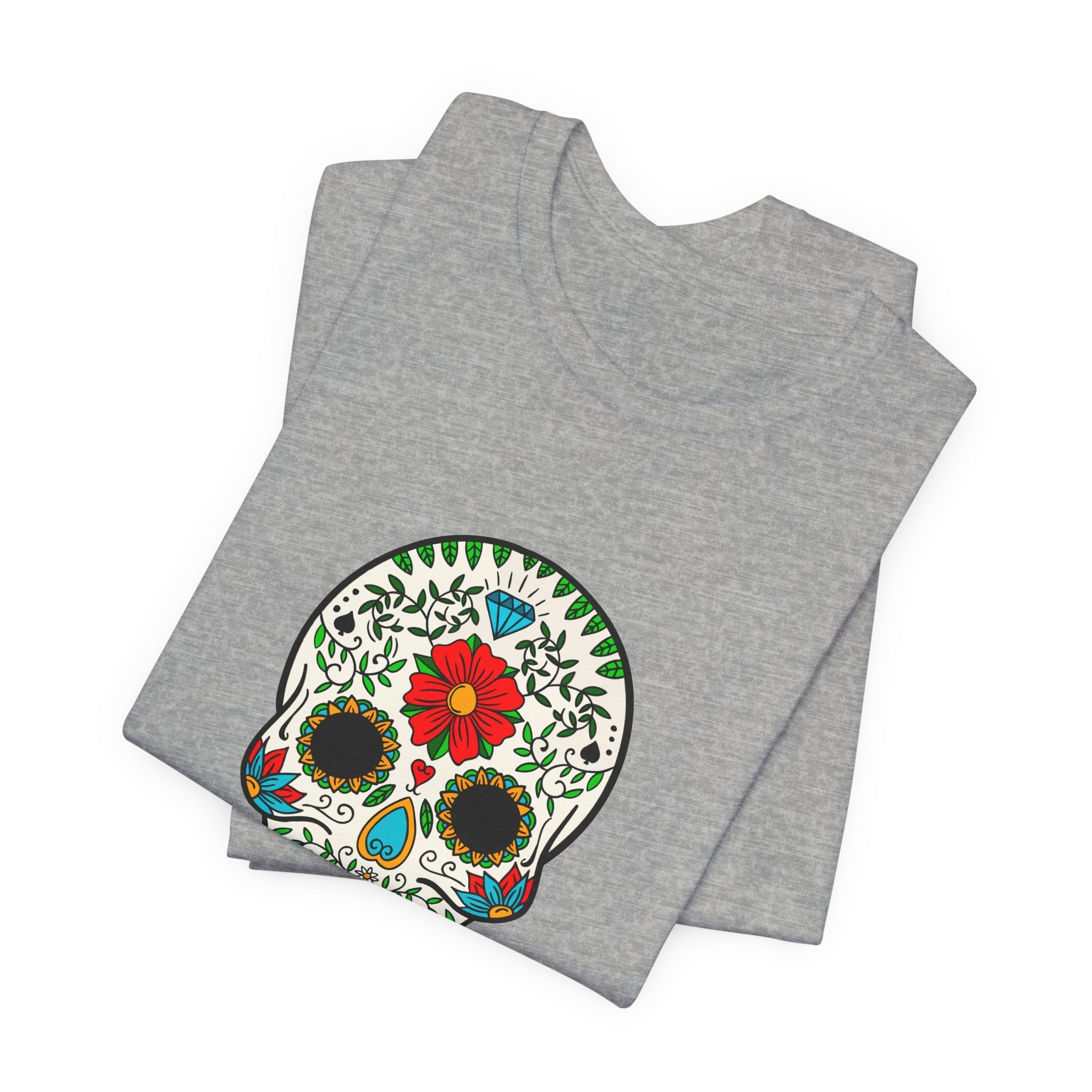 POP Culture Classics Day of Dead Unisex Jersey Short Sleeve T-Shirt - POPvault