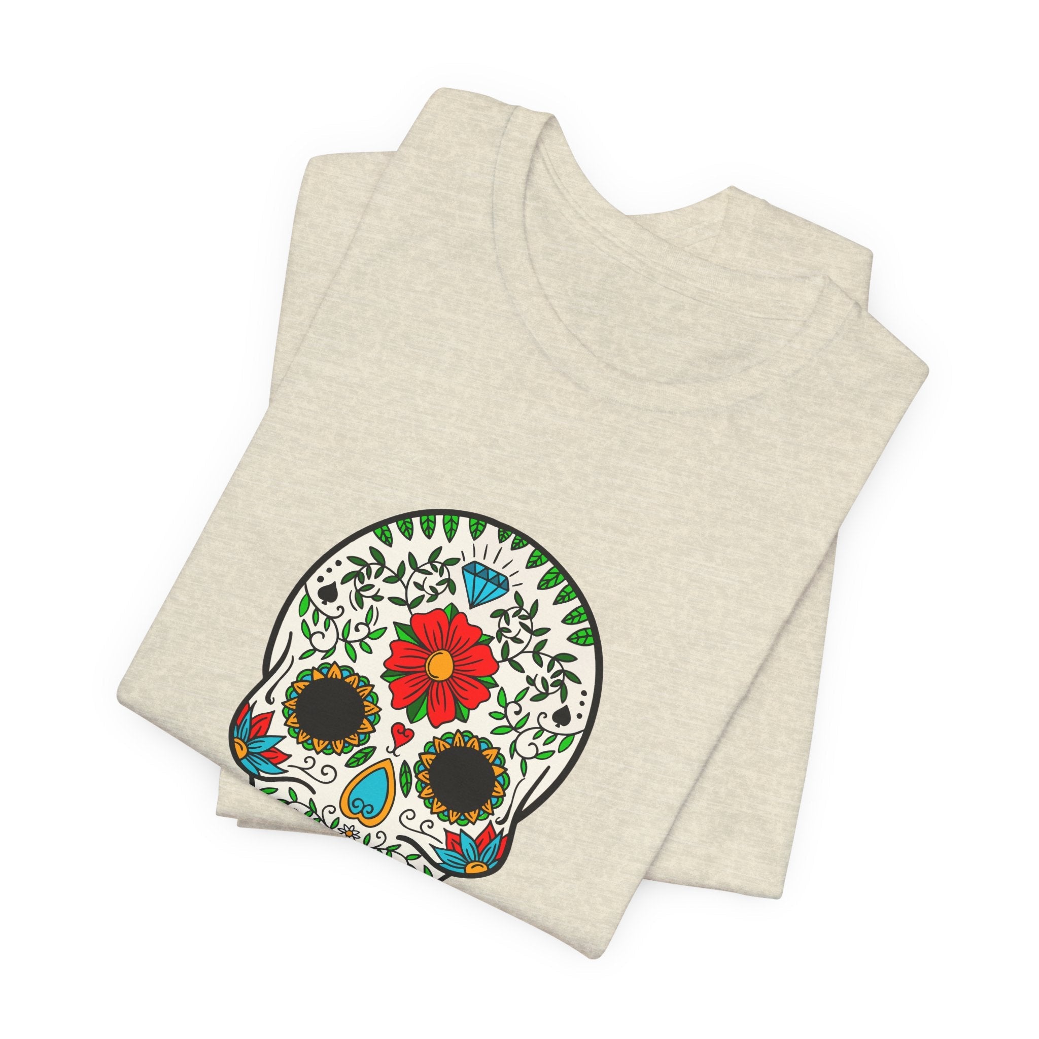 POP Culture Classics Day of Dead Unisex Jersey Short Sleeve T-Shirt - POPvault