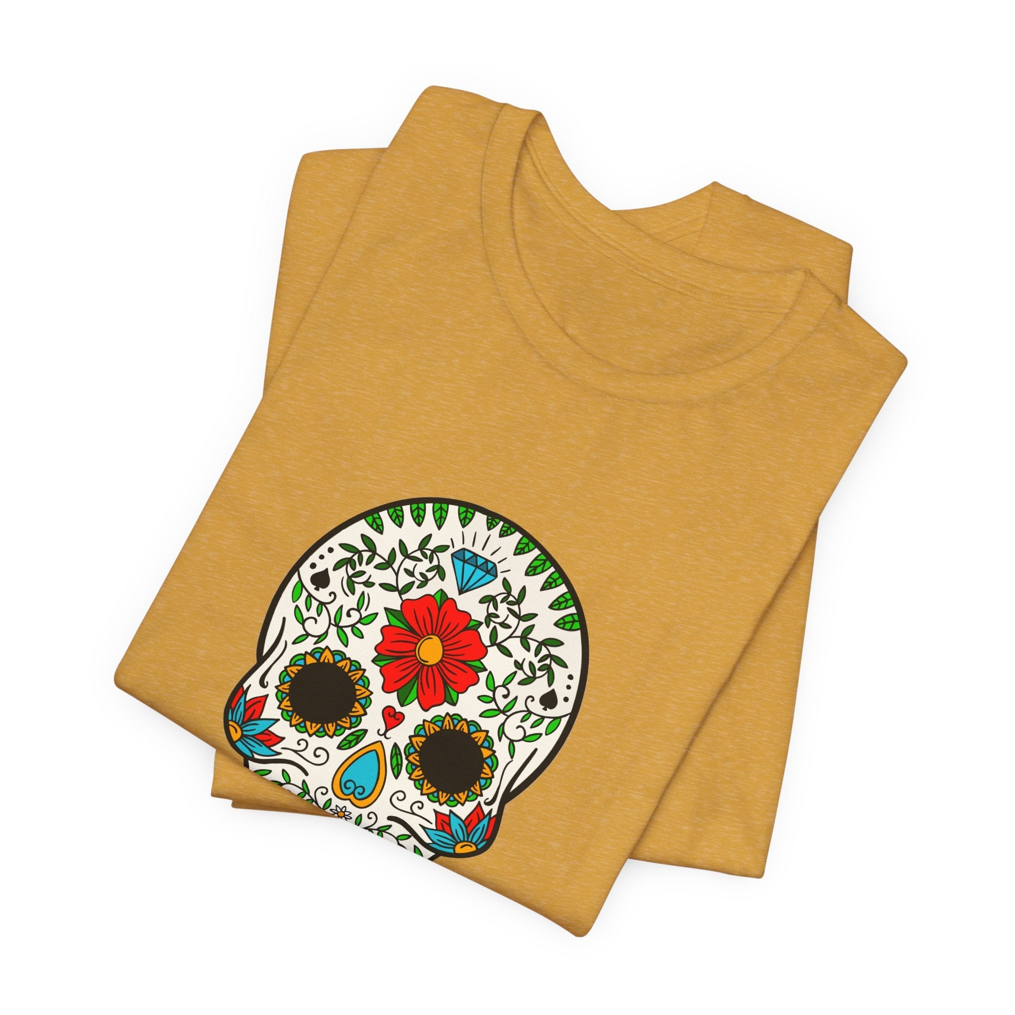 POP Culture Classics Day of Dead Unisex Jersey Short Sleeve T-Shirt - POPvault