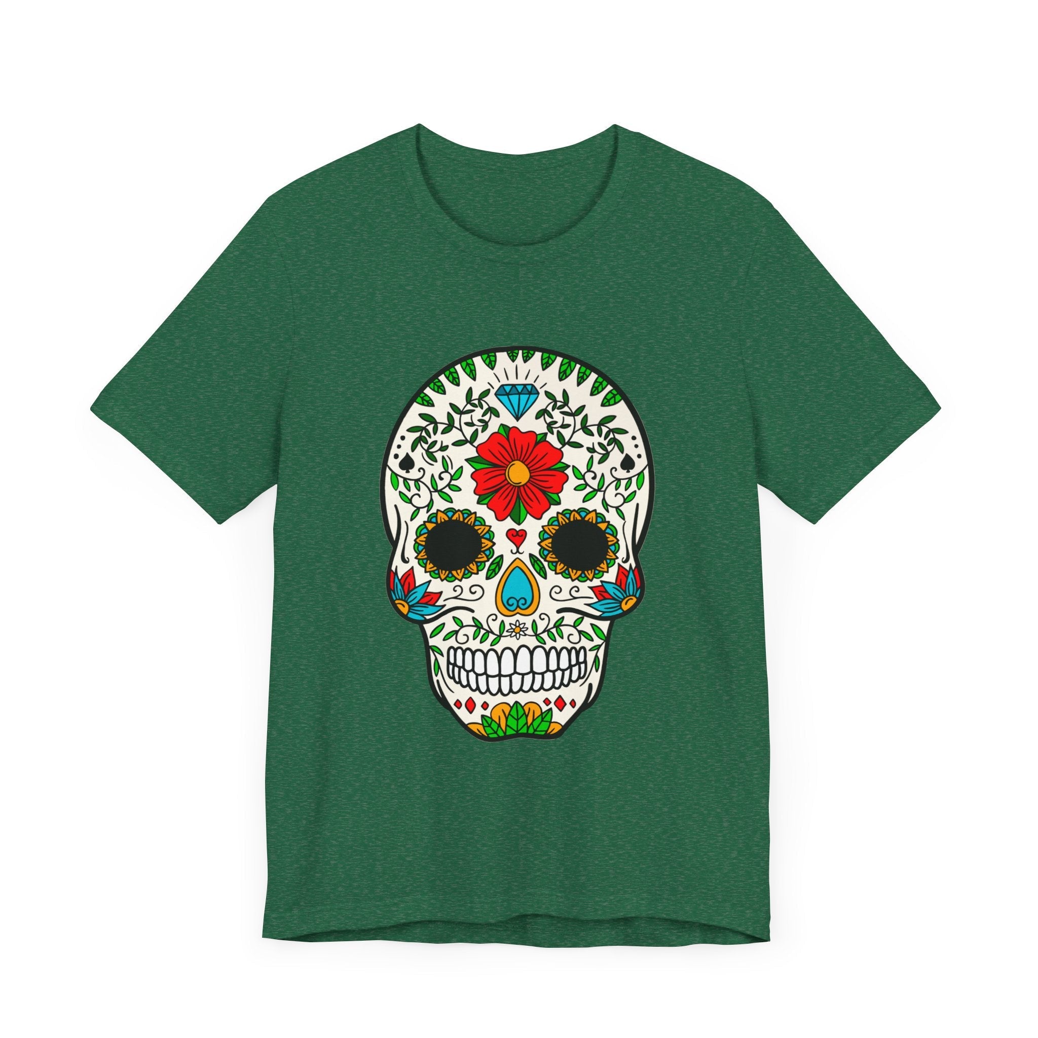 POP Culture Classics Day of Dead Unisex Jersey Short Sleeve T-Shirt - POPvault