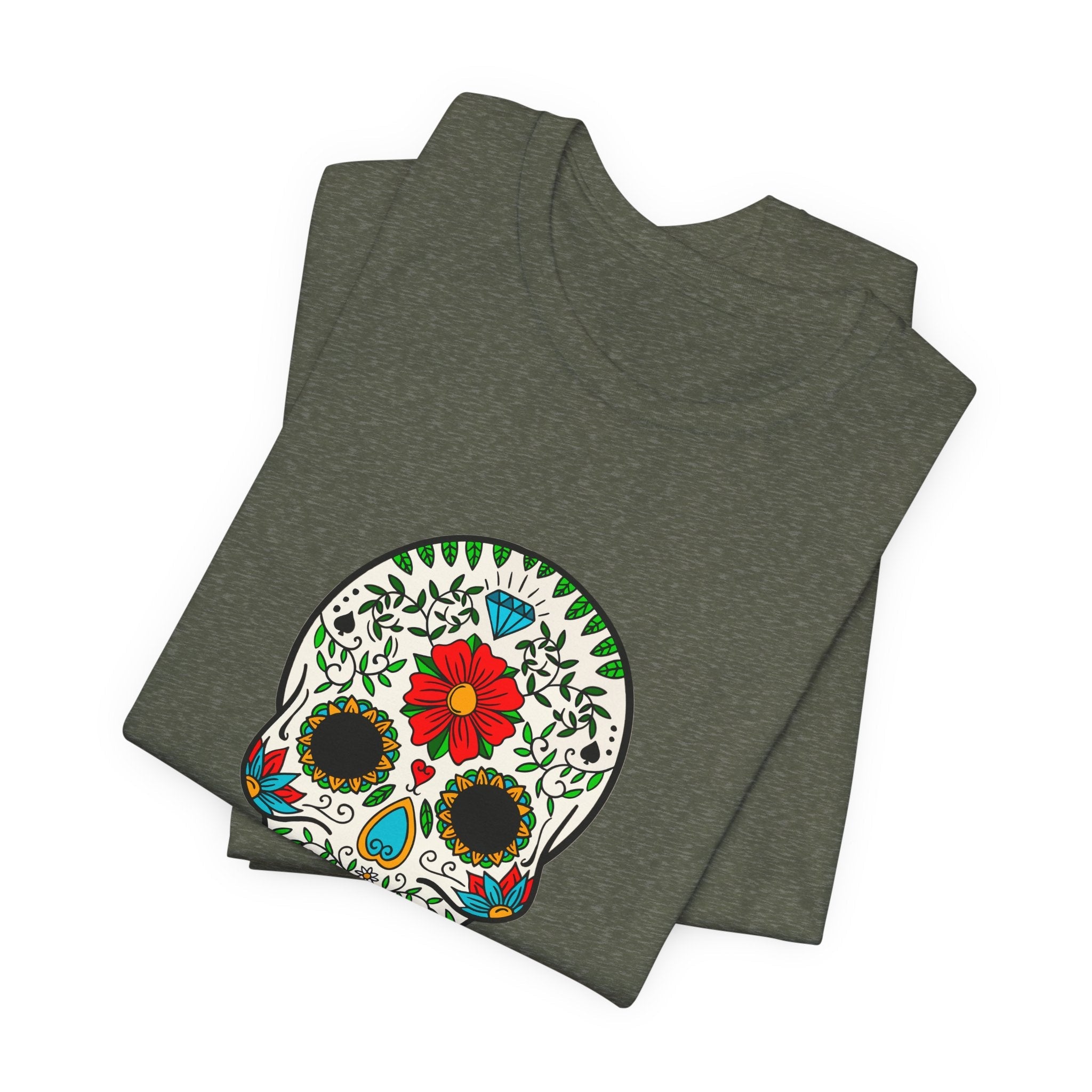 POP Culture Classics Day of Dead Unisex Jersey Short Sleeve T-Shirt - POPvault