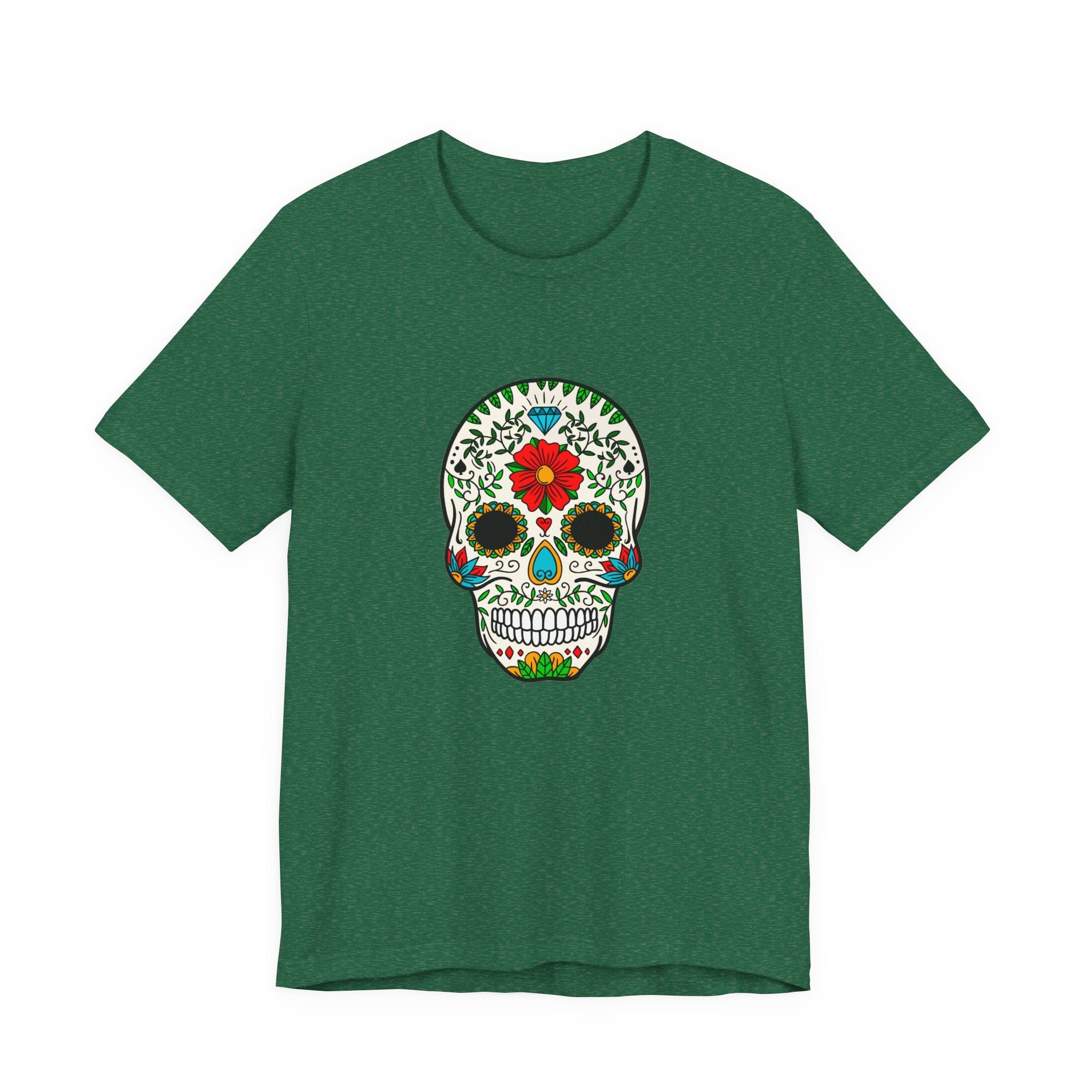 POP Culture Classics Day of Dead Unisex Jersey Short Sleeve T-Shirt - POPvault