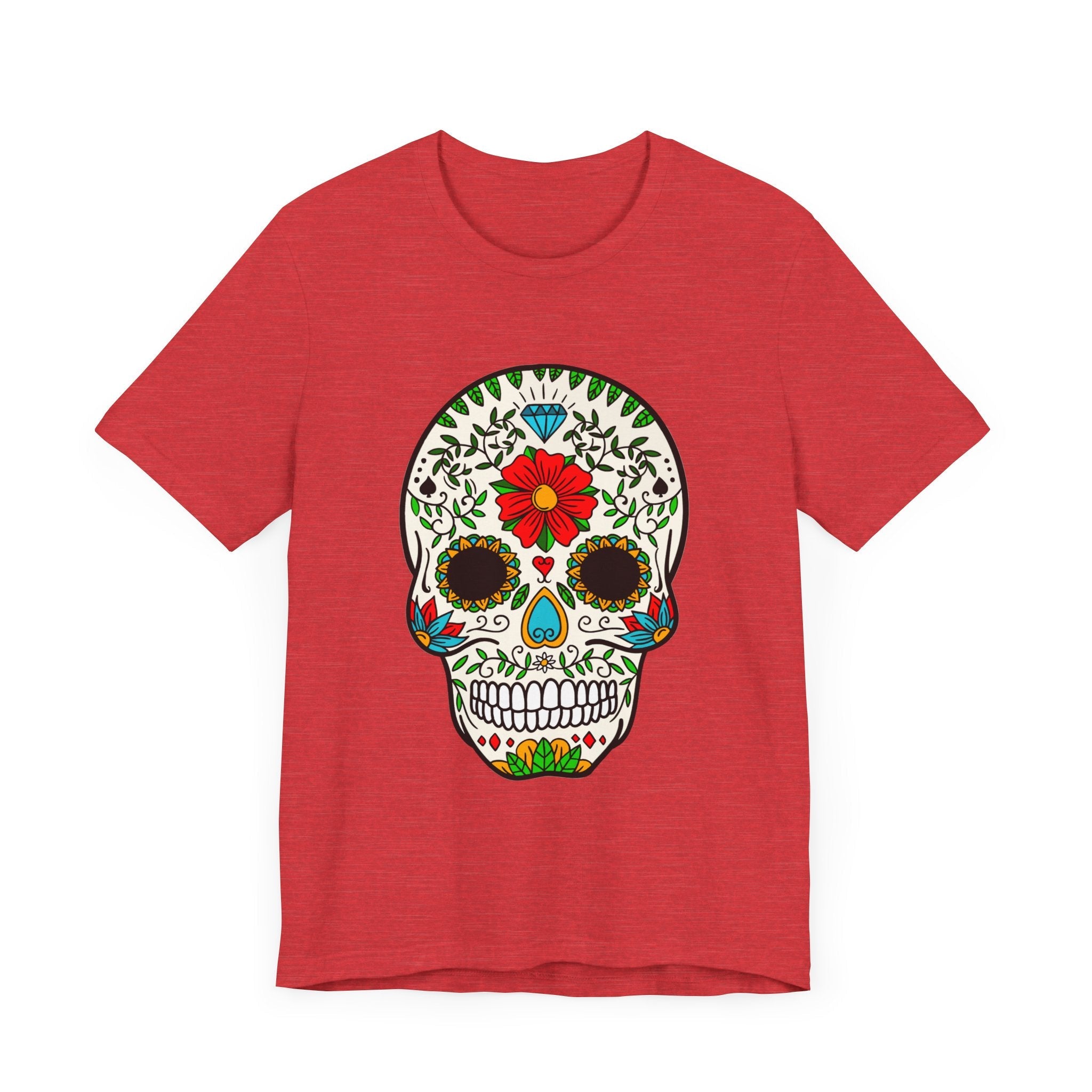 POP Culture Classics Day of Dead Unisex Jersey Short Sleeve T-Shirt - POPvault