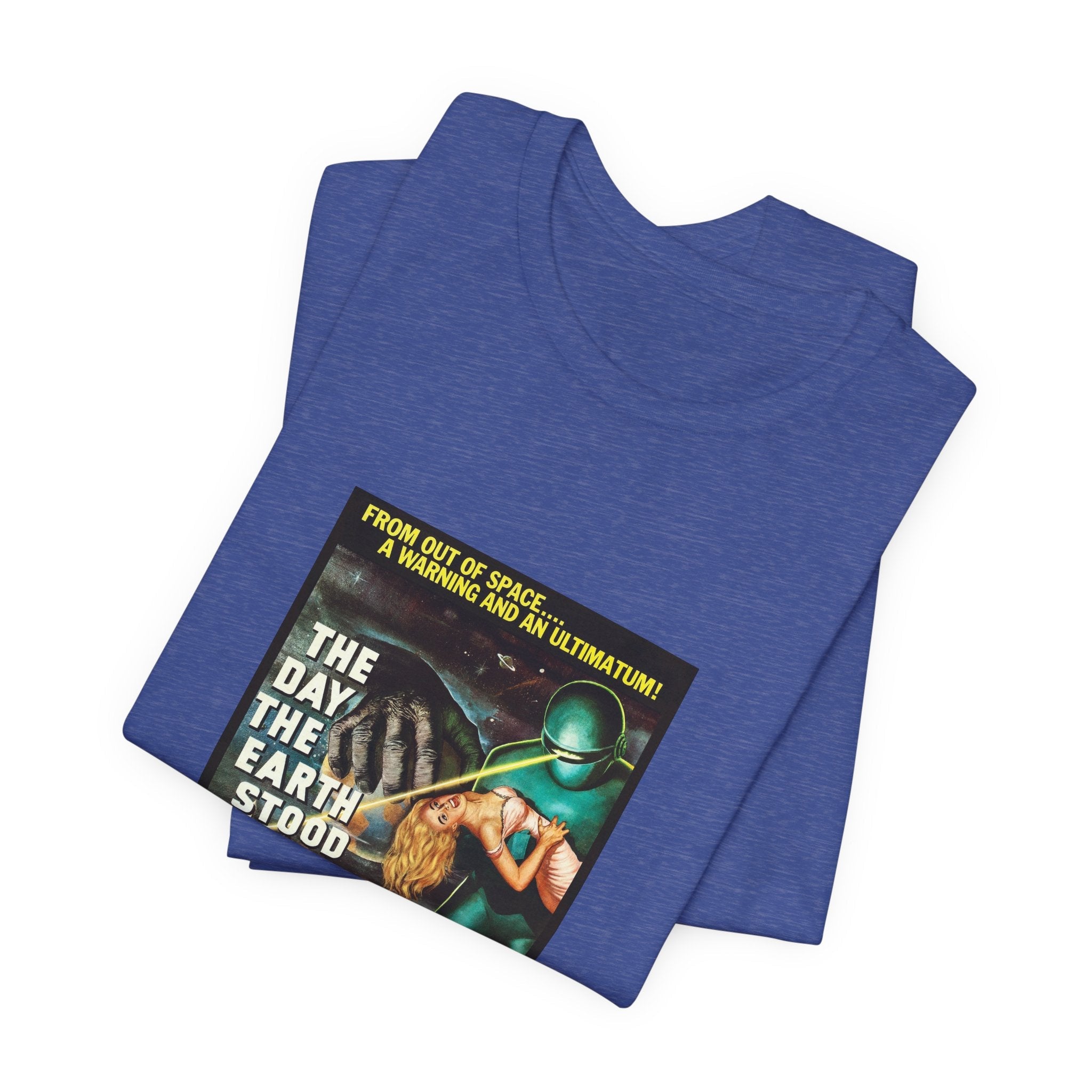 POP Culture Classics Day The Earth Stood Still Unisex Jersey Short Sleeve T-Shirt - POPvault