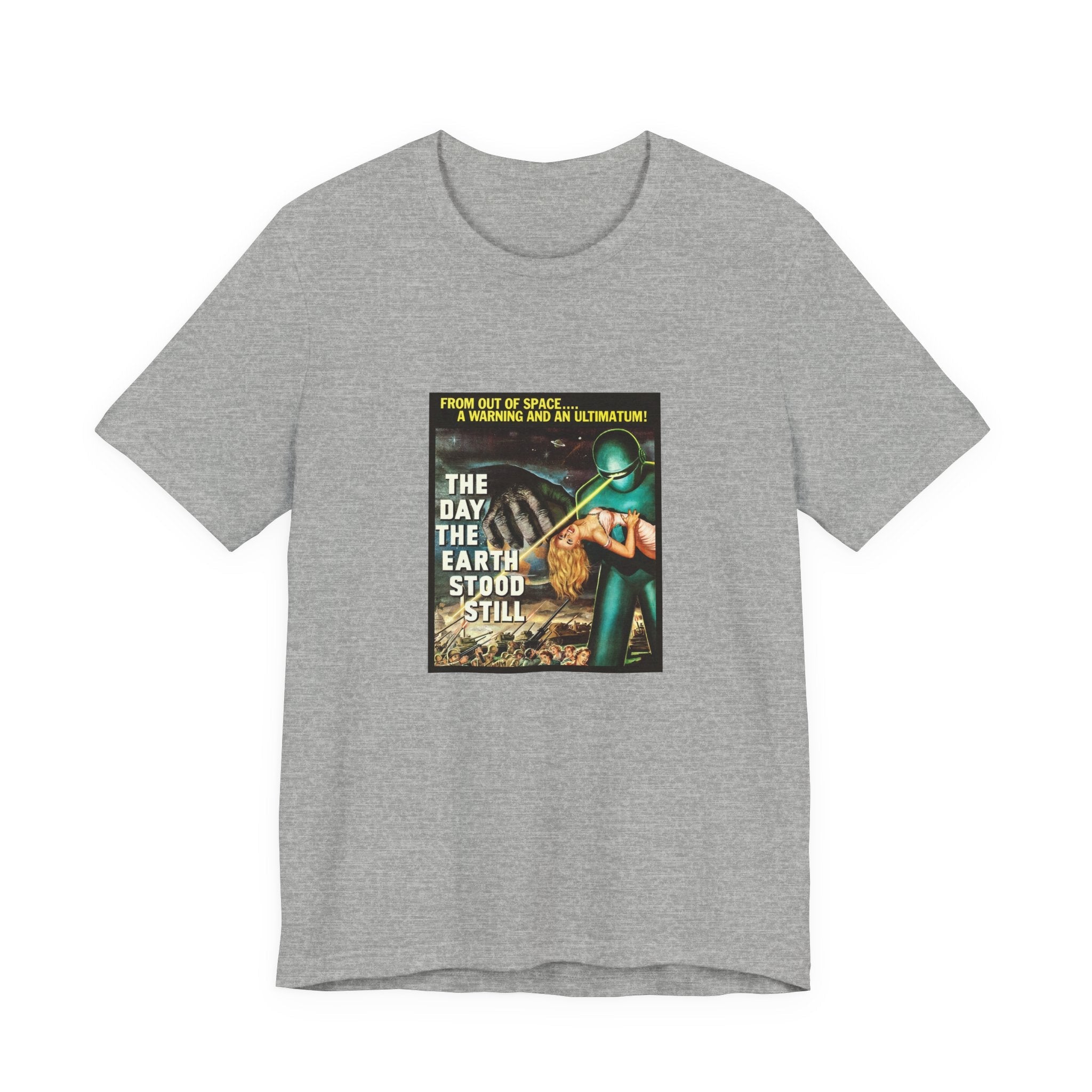 POP Culture Classics Day The Earth Stood Still Unisex Jersey Short Sleeve T-Shirt - POPvault