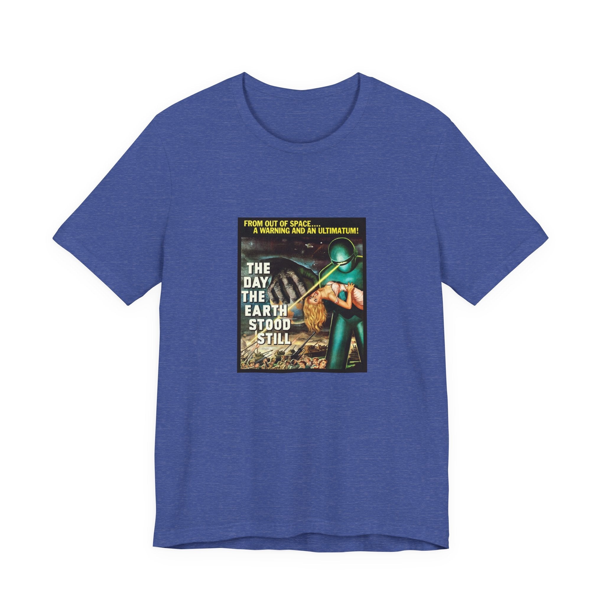 POP Culture Classics Day The Earth Stood Still Unisex Jersey Short Sleeve T-Shirt - POPvault