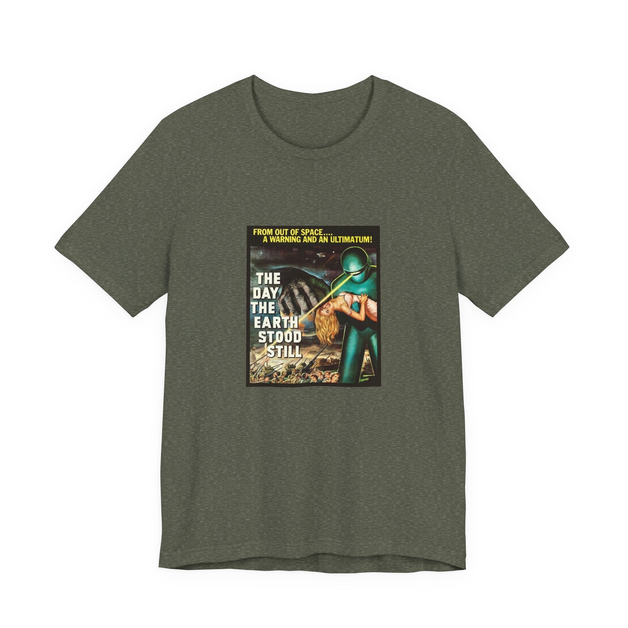 POP Culture Classics Day The Earth Stood Still Unisex Jersey Short Sleeve T-Shirt - POPvault