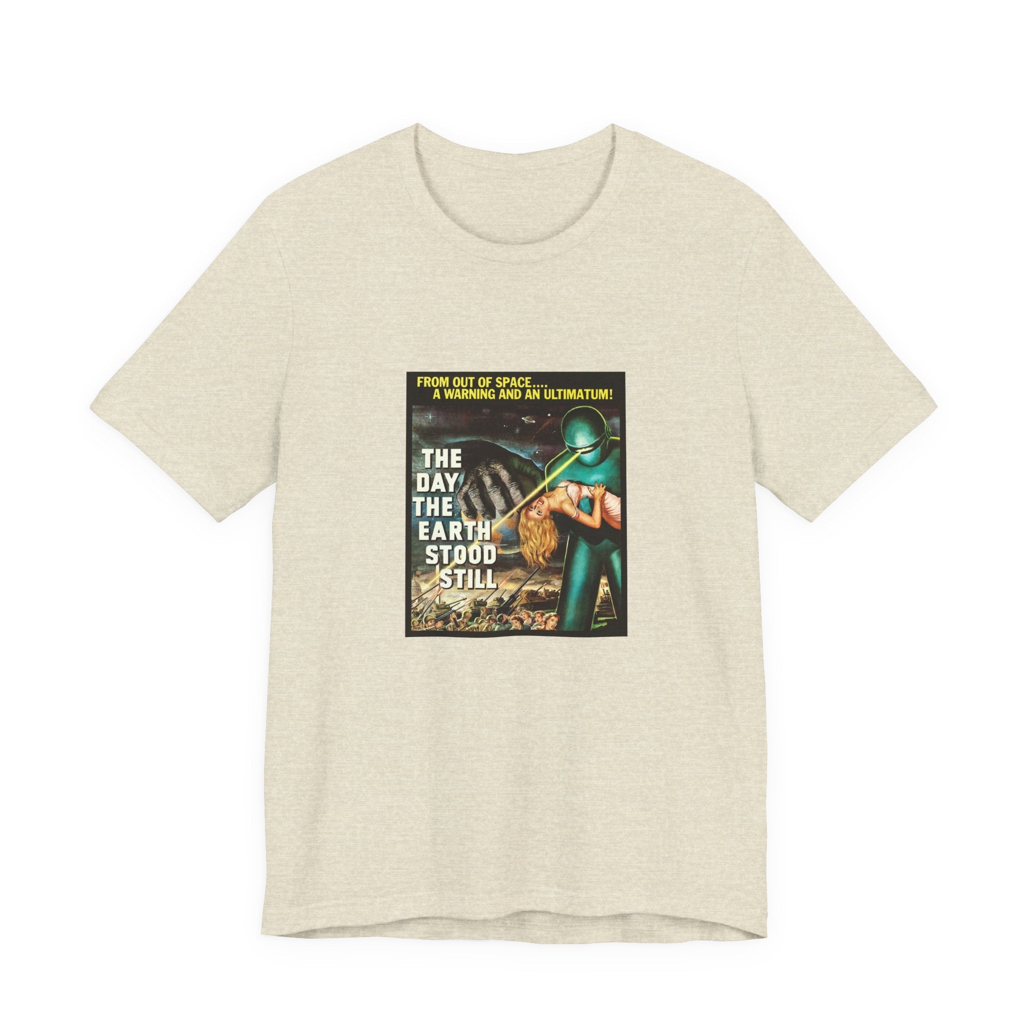 POP Culture Classics Day The Earth Stood Still Unisex Jersey Short Sleeve T-Shirt - POPvault