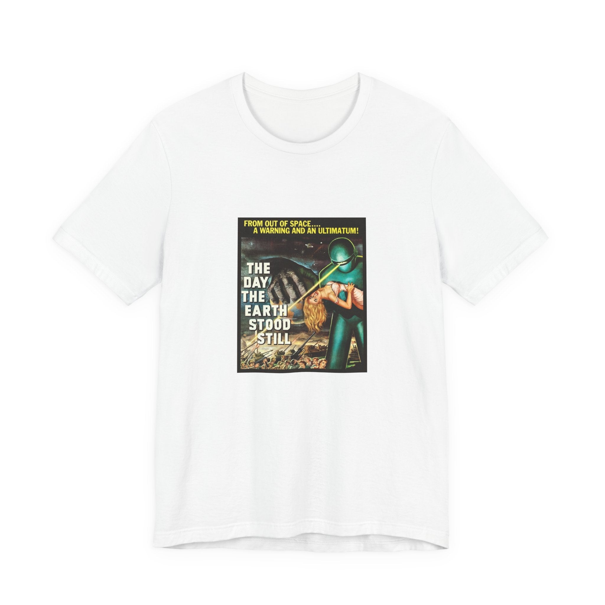 POP Culture Classics Day The Earth Stood Still Unisex Jersey Short Sleeve T-Shirt - POPvault