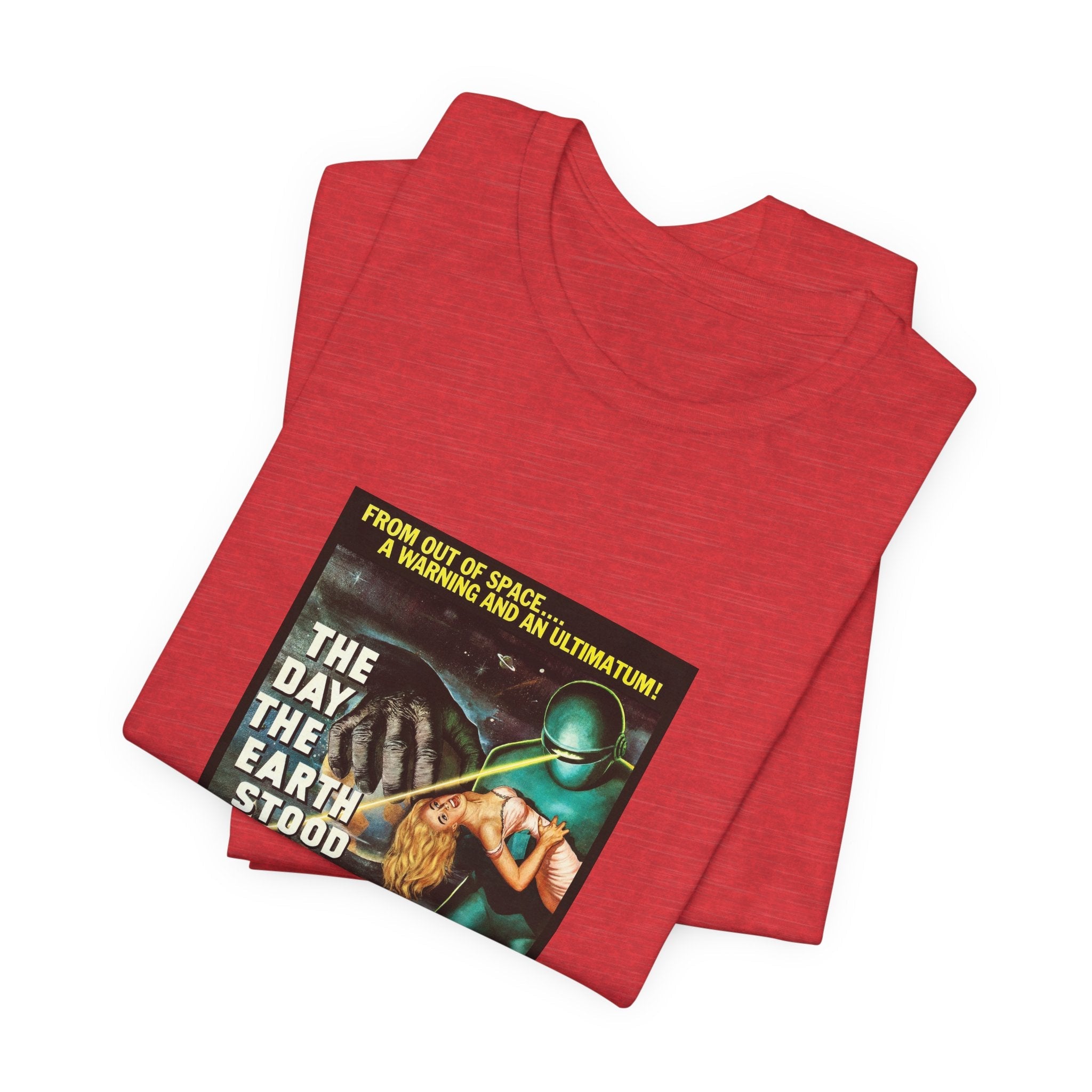 POP Culture Classics Day The Earth Stood Still Unisex Jersey Short Sleeve T-Shirt - POPvault
