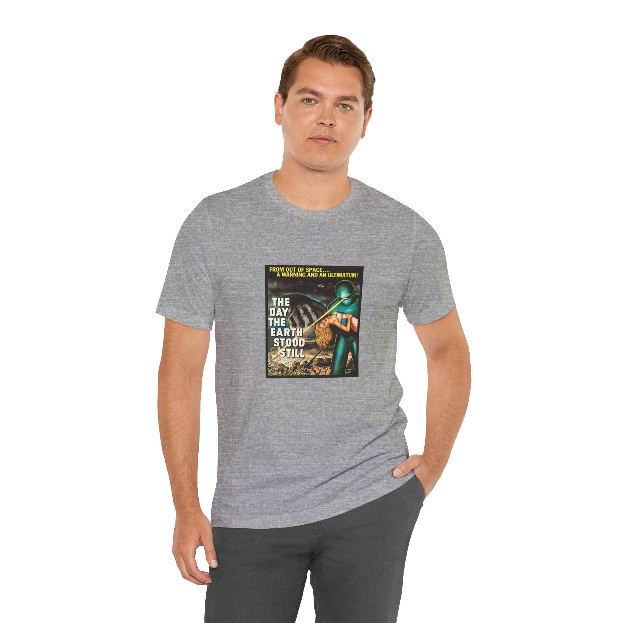 POP Culture Classics Day The Earth Stood Still Unisex Jersey Short Sleeve T-Shirt - POPvault