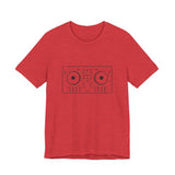 POP Culture Classics DJ Turntables Unisex Jersey Short Sleeve T-Shirt - POPvault