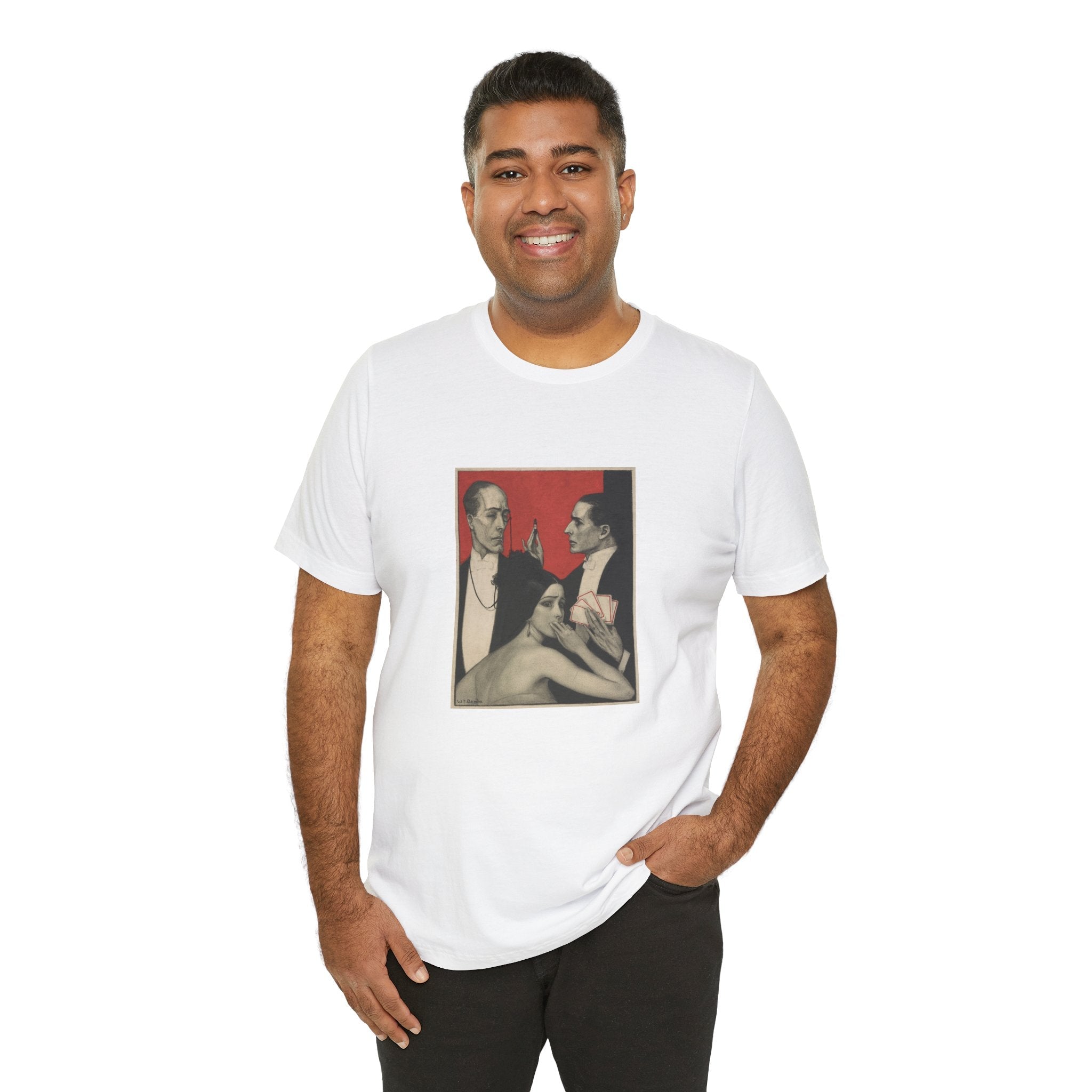 POP Culture Classics Drugs and Gambling Unisex Jersey Short Sleeve T-Shirt - POPvault