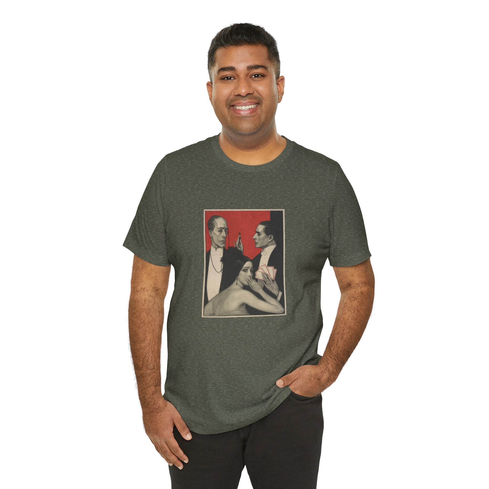 POP Culture Classics Drugs and Gambling Unisex Jersey Short Sleeve T-Shirt - POPvault