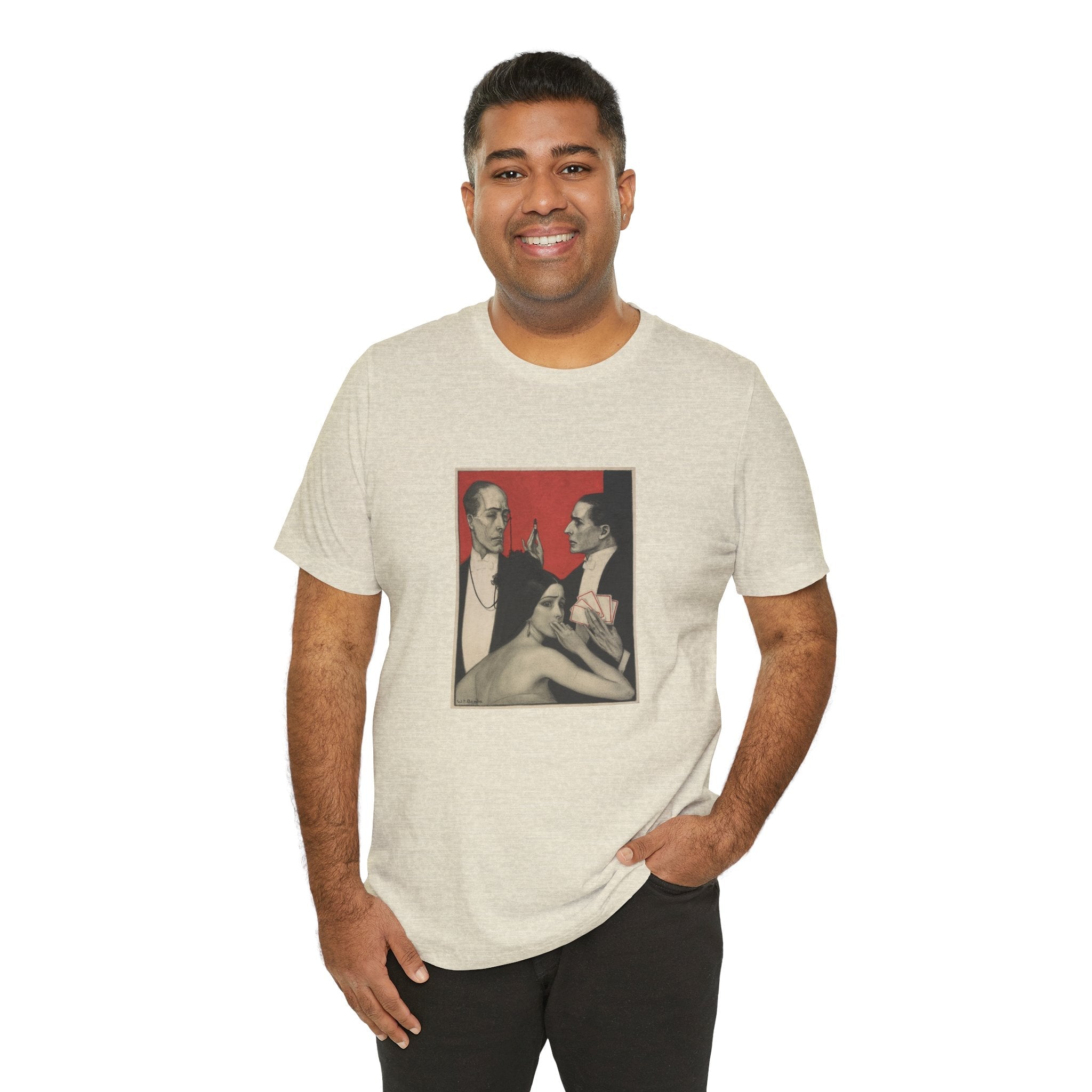 POP Culture Classics Drugs and Gambling Unisex Jersey Short Sleeve T-Shirt - POPvault