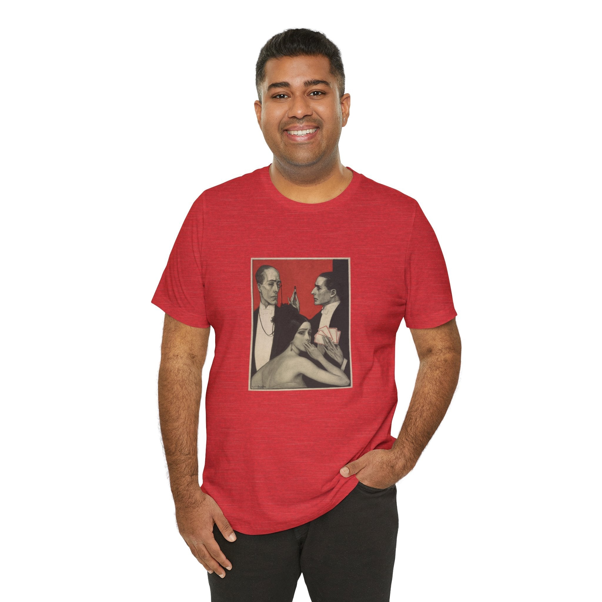 POP Culture Classics Drugs and Gambling Unisex Jersey Short Sleeve T-Shirt - POPvault