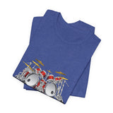 POP Culture Classics Drum Kit Unisex Jersey Short Sleeve T-Shirt - POPvault
