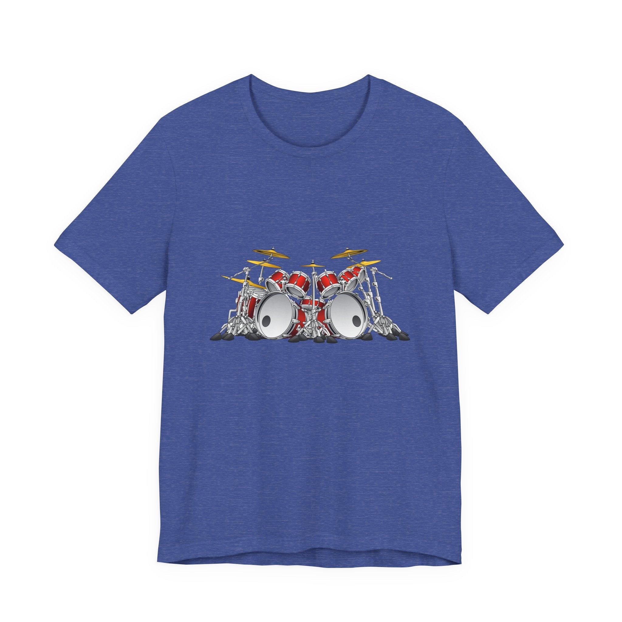 POP Culture Classics Drum Kit Unisex Jersey Short Sleeve T-Shirt - POPvault