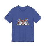 POP Culture Classics Drum Kit Unisex Jersey Short Sleeve T-Shirt - POPvault