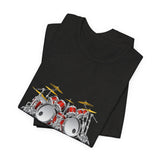 POP Culture Classics Drum Kit Unisex Jersey Short Sleeve T-Shirt - POPvault