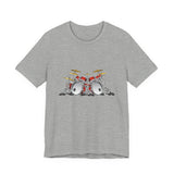 POP Culture Classics Drum Kit Unisex Jersey Short Sleeve T-Shirt - POPvault