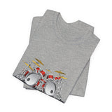 POP Culture Classics Drum Kit Unisex Jersey Short Sleeve T-Shirt - POPvault