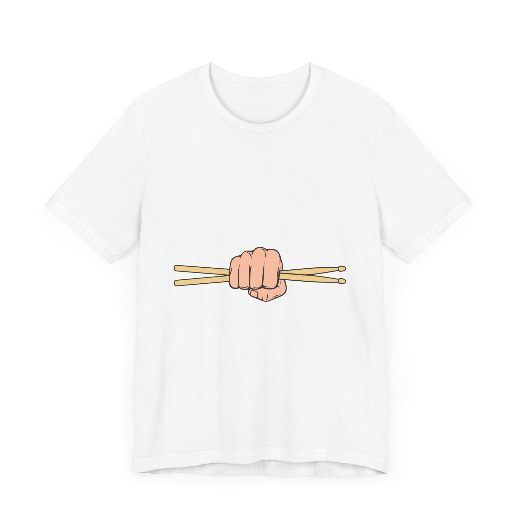 POP Culture Classics Drum Sticks Unisex Jersey Short Sleeve T-Shirt - POPvault