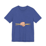 POP Culture Classics Drum Sticks Unisex Jersey Short Sleeve T-Shirt - POPvault