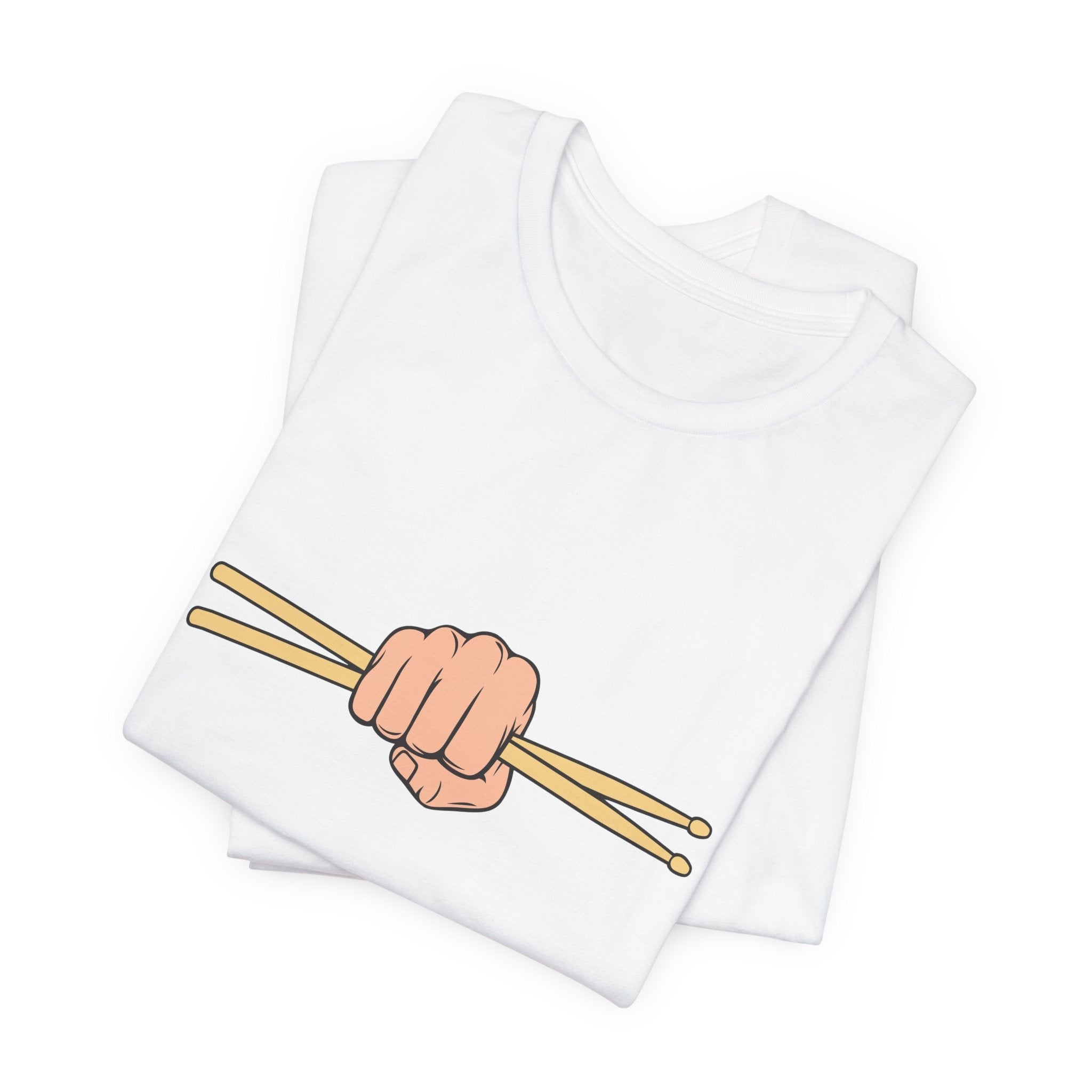 POP Culture Classics Drum Sticks Unisex Jersey Short Sleeve T-Shirt - POPvault