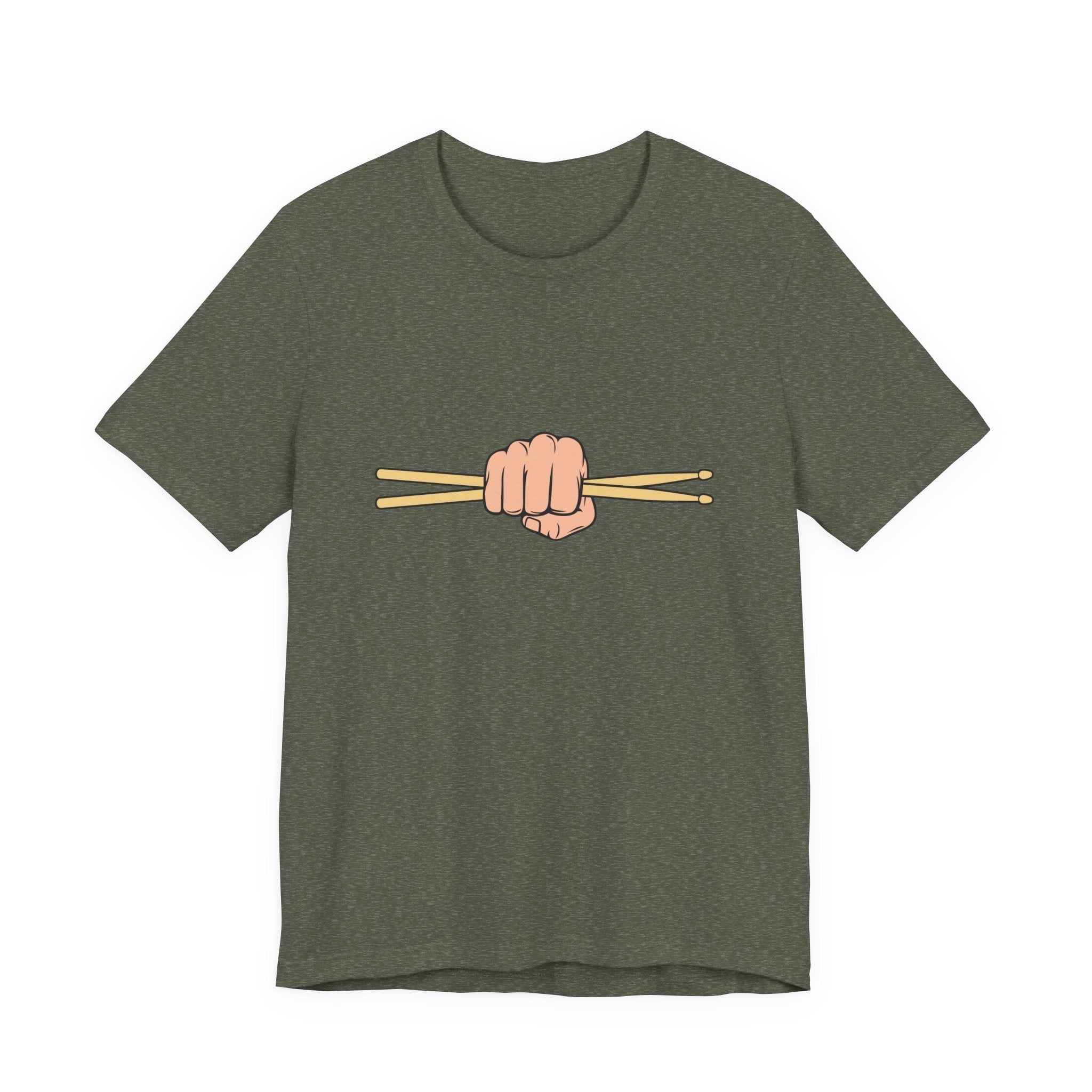 POP Culture Classics Drum Sticks Unisex Jersey Short Sleeve T-Shirt - POPvault