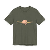 POP Culture Classics Drum Sticks Unisex Jersey Short Sleeve T-Shirt - POPvault