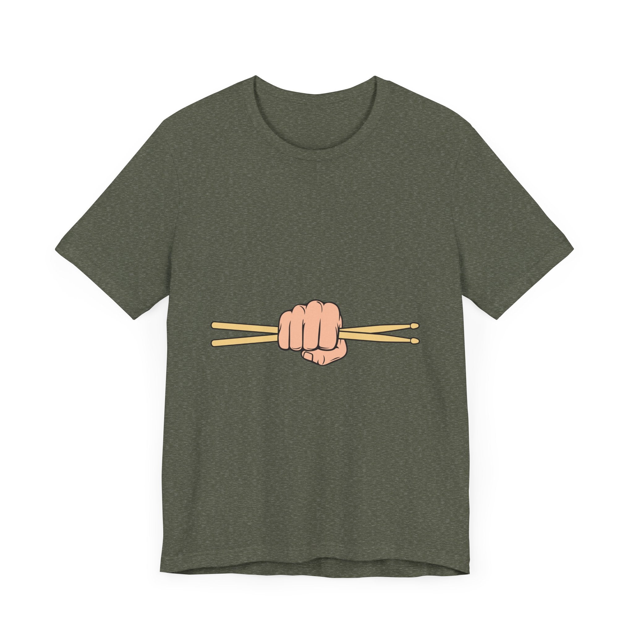 POP Culture Classics Drum Sticks Unisex Jersey Short Sleeve T-Shirt - POPvault