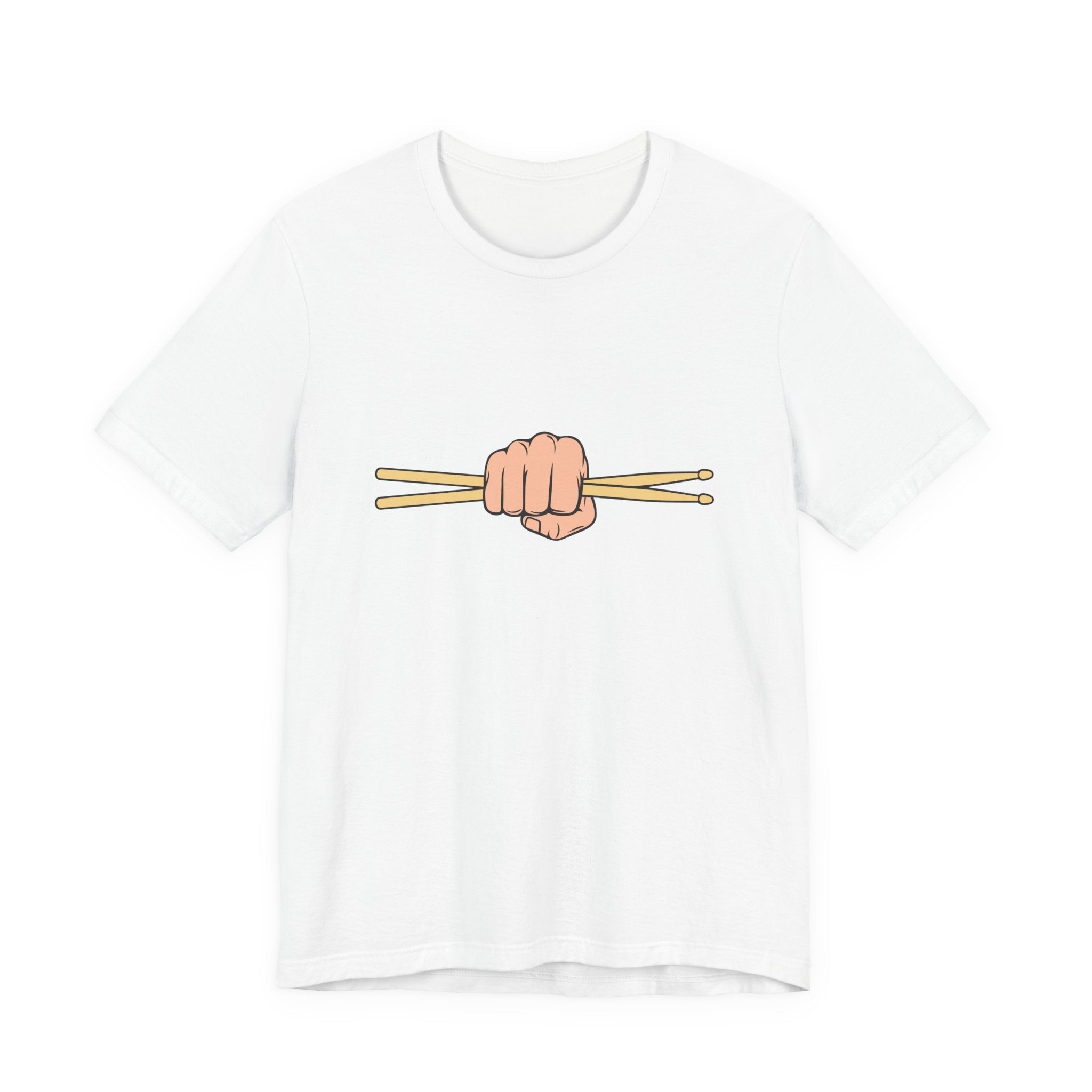 POP Culture Classics Drum Sticks Unisex Jersey Short Sleeve T-Shirt - POPvault