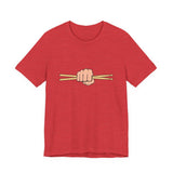 POP Culture Classics Drum Sticks Unisex Jersey Short Sleeve T-Shirt - POPvault