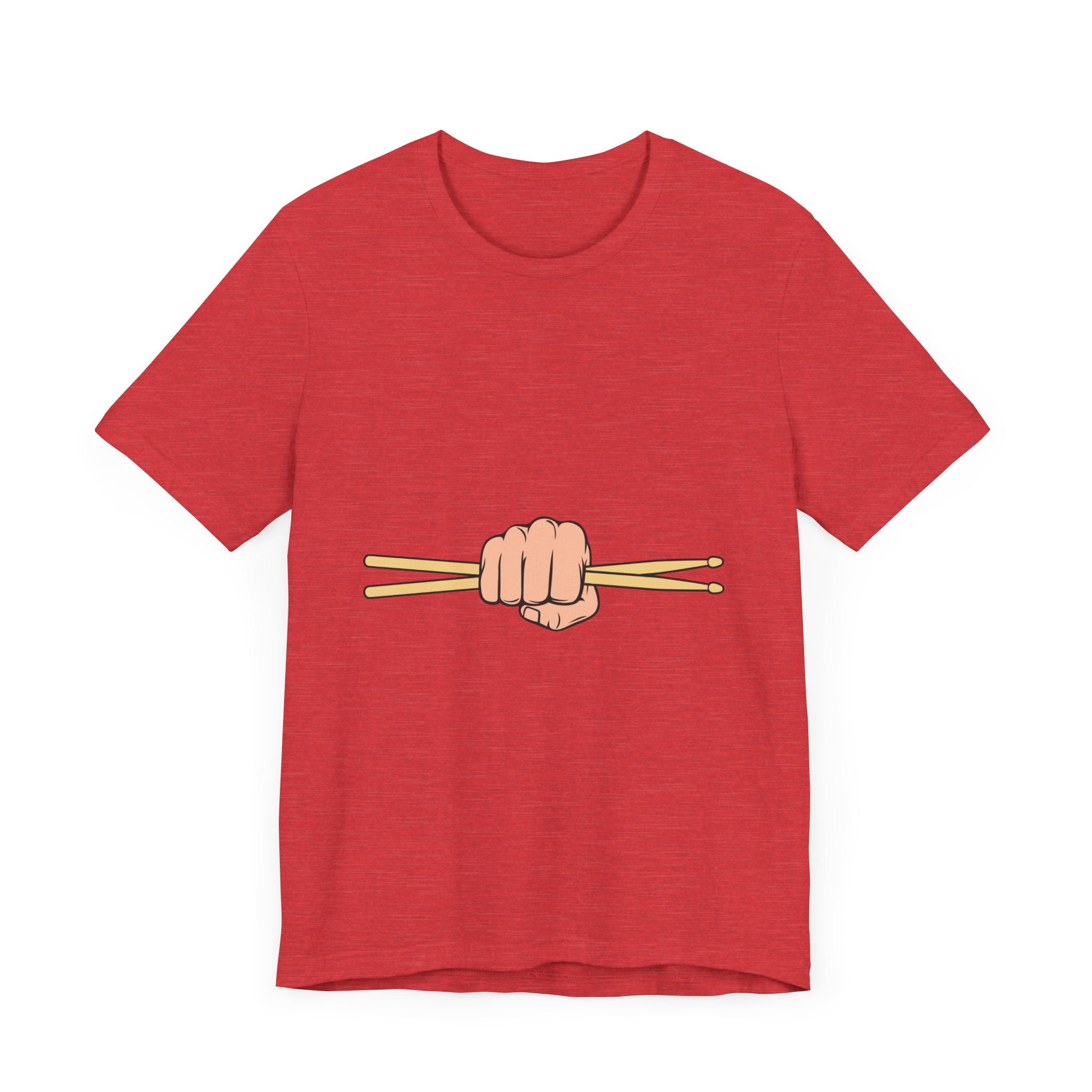POP Culture Classics Drum Sticks Unisex Jersey Short Sleeve T-Shirt - POPvault