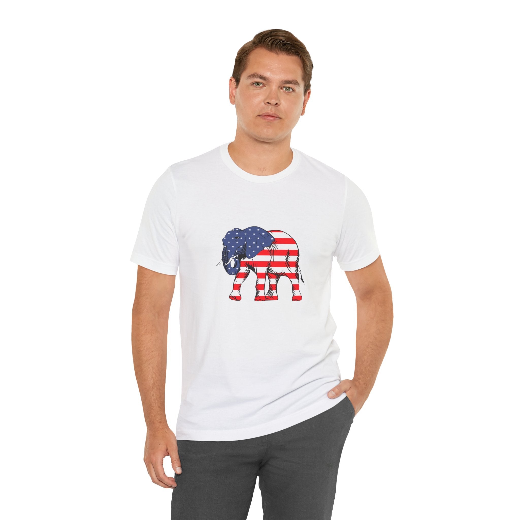 POP Culture Classics Elephant Unisex Jersey Short Sleeve T-Shirt - POPvault