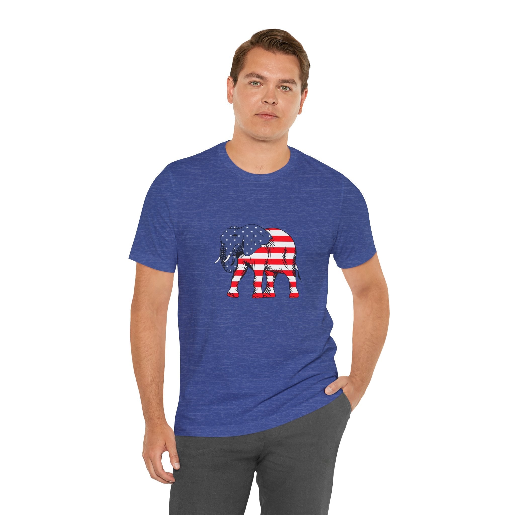 POP Culture Classics Elephant Unisex Jersey Short Sleeve T-Shirt - POPvault