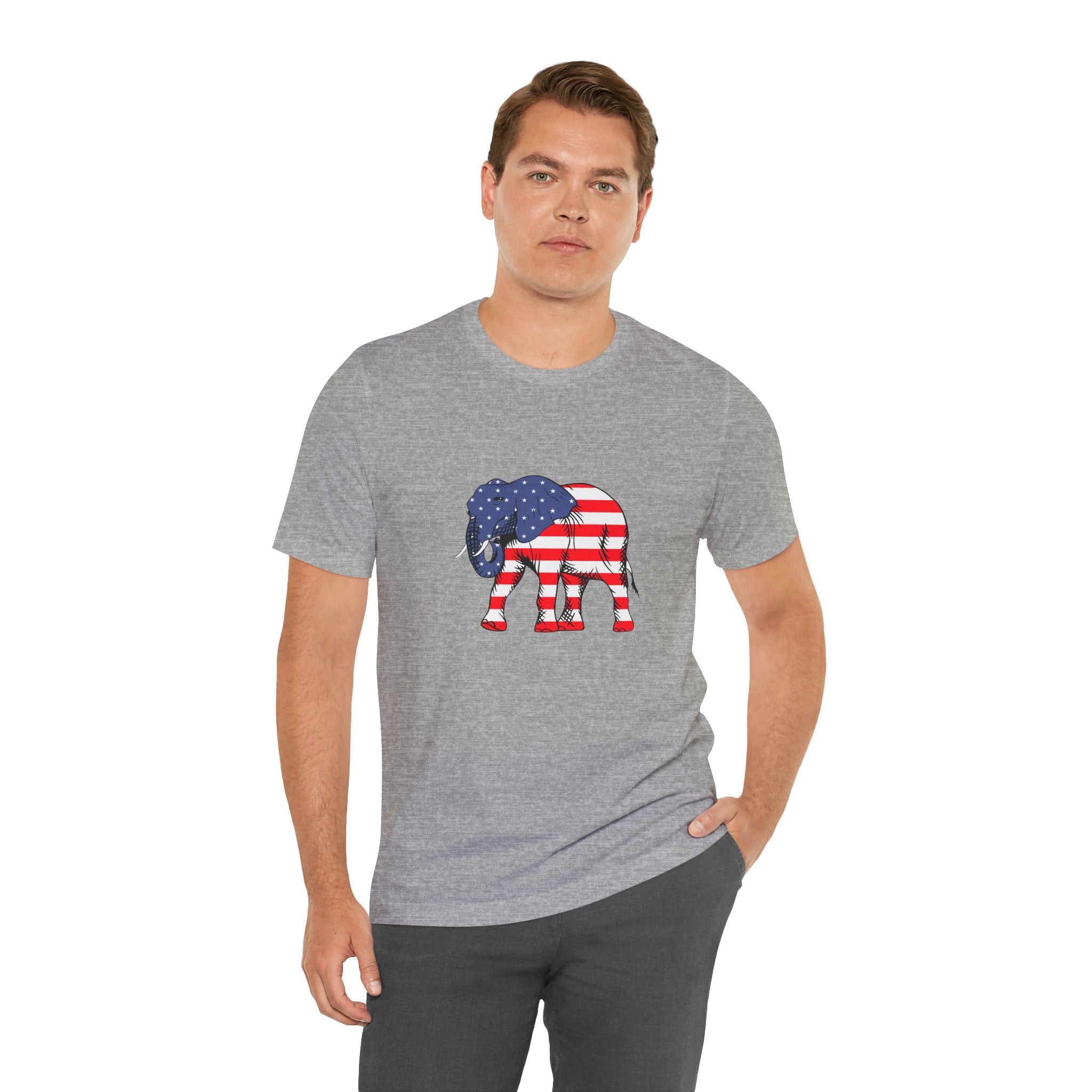 POP Culture Classics Elephant Unisex Jersey Short Sleeve T-Shirt - POPvault