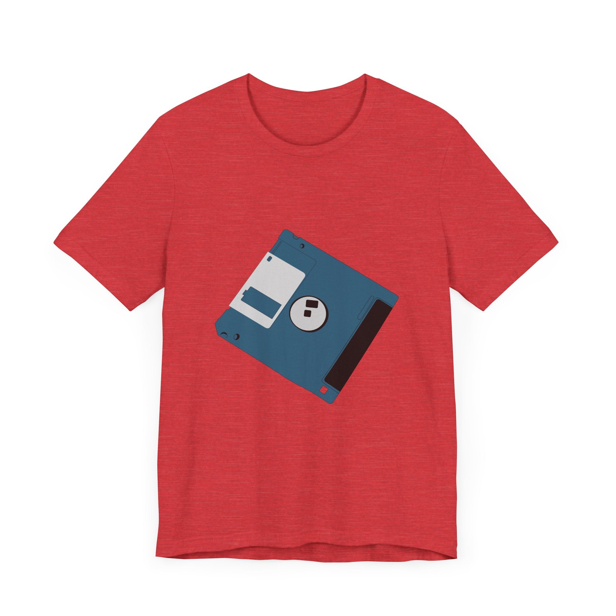 POP Culture Classics Floppy Disc Unisex Jersey Short Sleeve T-Shirt - POPvault