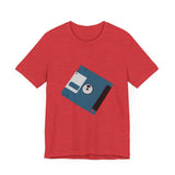 POP Culture Classics Floppy Disc Unisex Jersey Short Sleeve T-Shirt - POPvault
