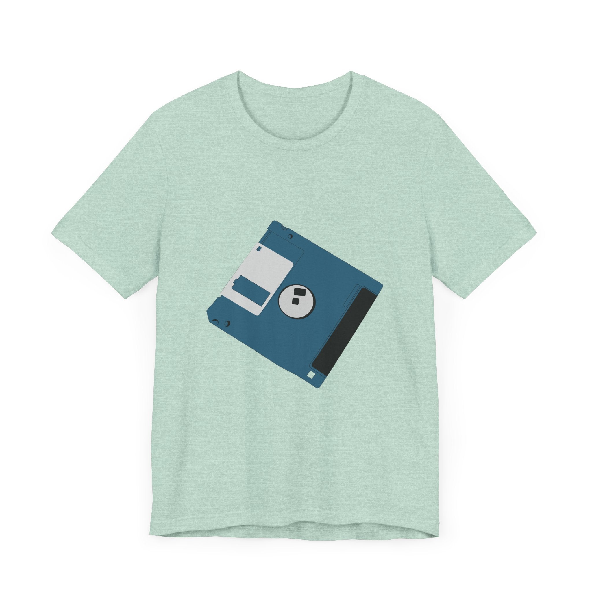 POP Culture Classics Floppy Disc Unisex Jersey Short Sleeve T-Shirt - POPvault