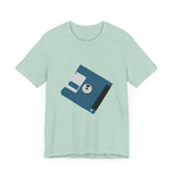 POP Culture Classics Floppy Disc Unisex Jersey Short Sleeve T-Shirt - POPvault