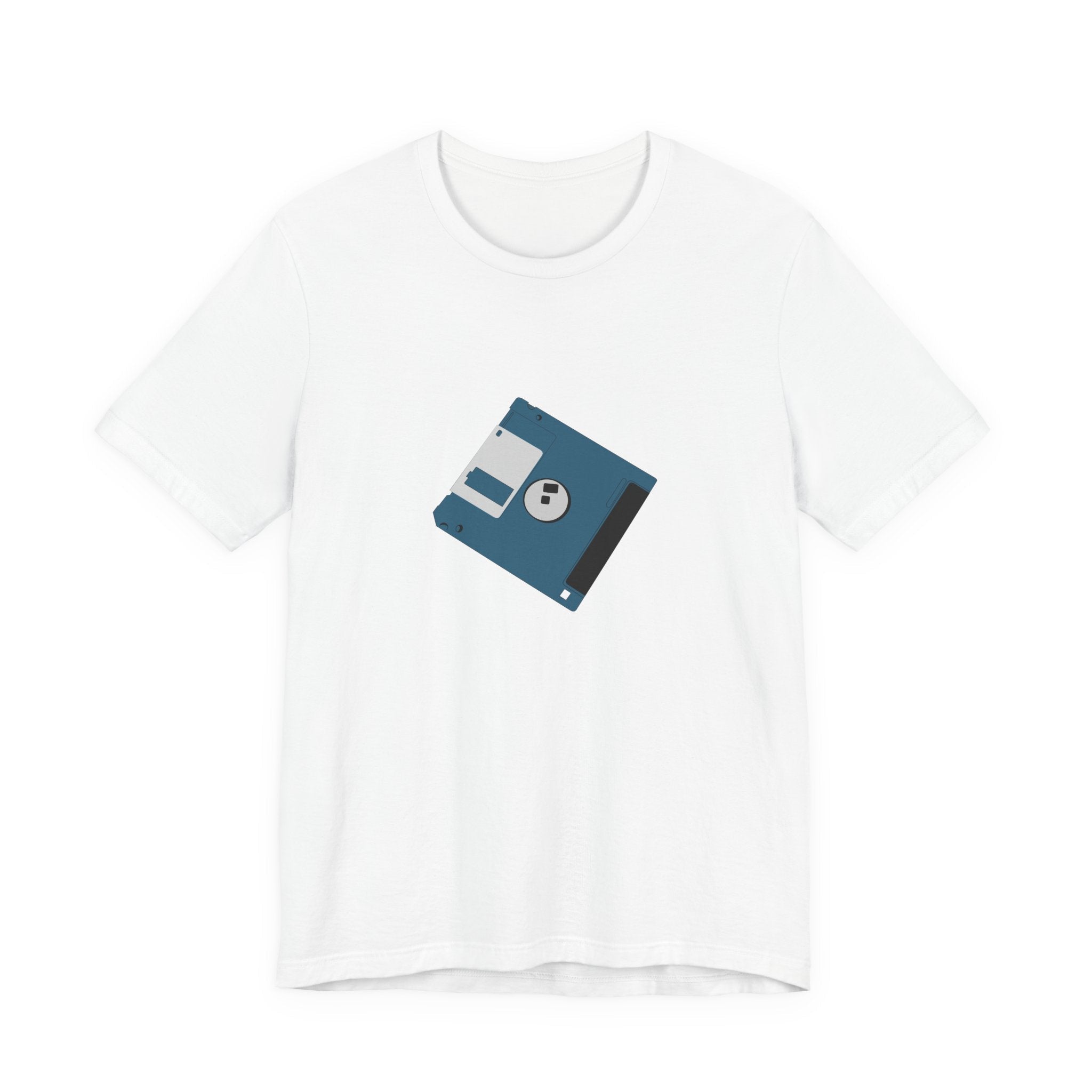POP Culture Classics Floppy Disc Unisex Jersey Short Sleeve T-Shirt - POPvault