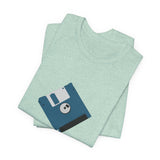 POP Culture Classics Floppy Disc Unisex Jersey Short Sleeve T-Shirt - POPvault