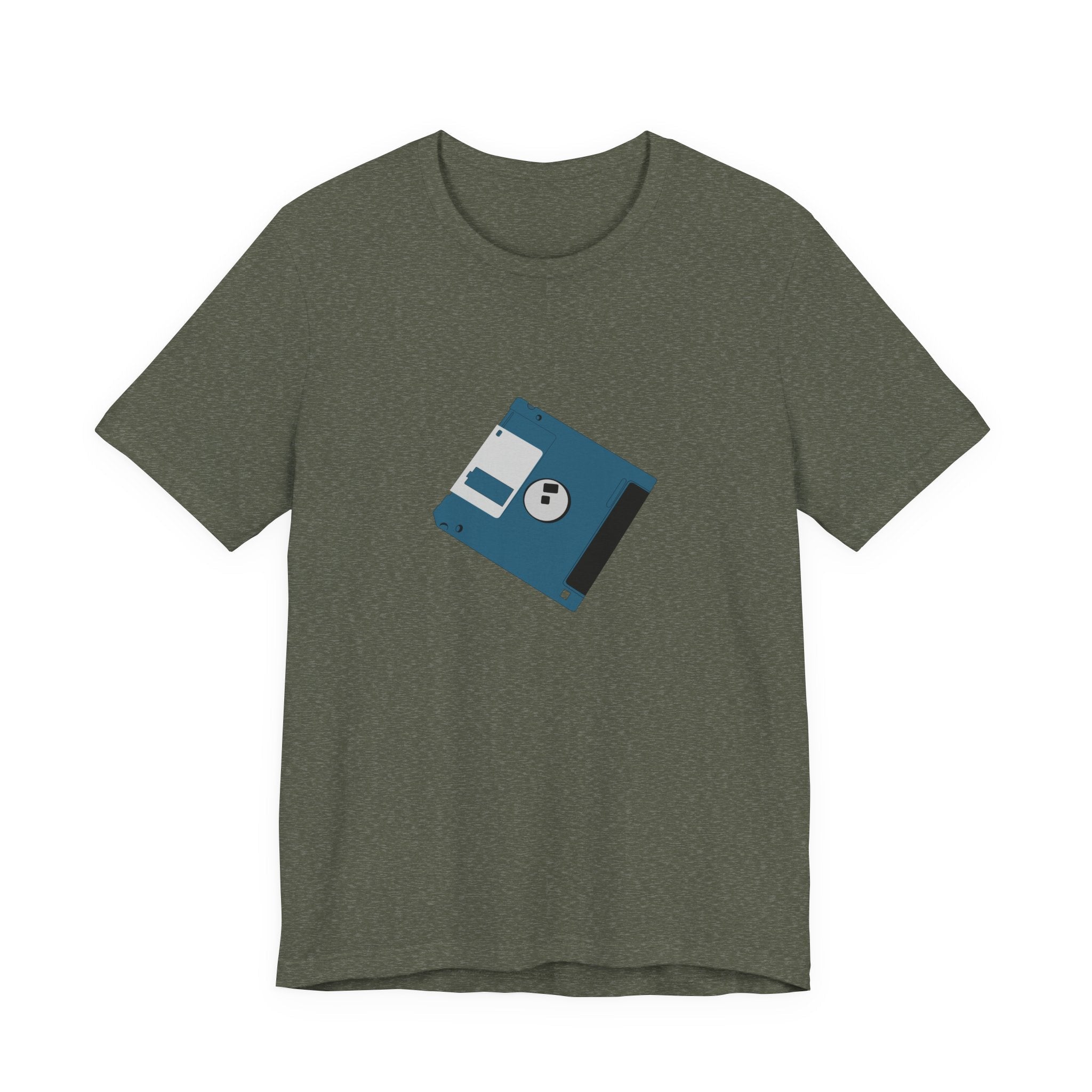 POP Culture Classics Floppy Disc Unisex Jersey Short Sleeve T-Shirt - POPvault