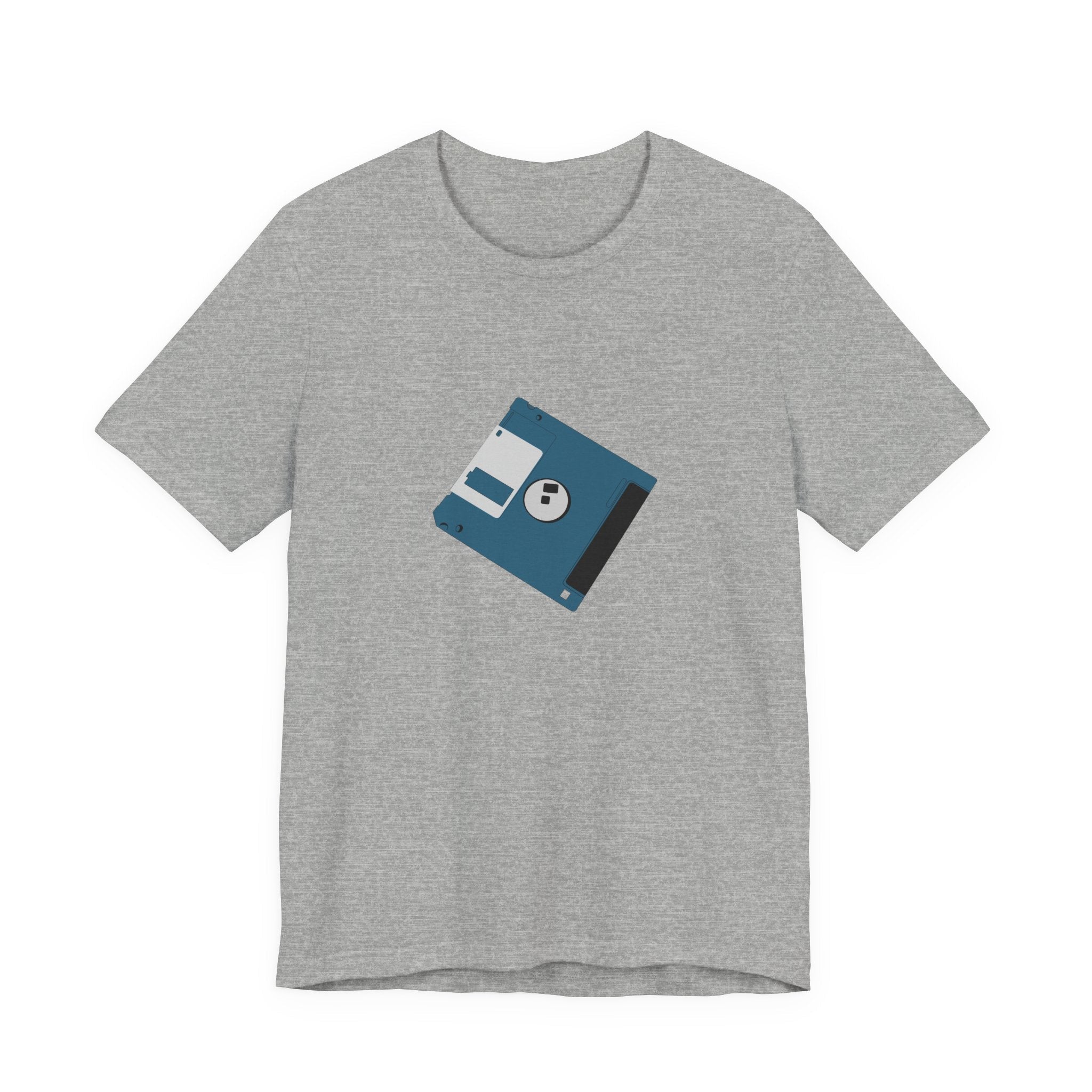 POP Culture Classics Floppy Disc Unisex Jersey Short Sleeve T-Shirt - POPvault