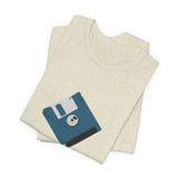 POP Culture Classics Floppy Disc Unisex Jersey Short Sleeve T-Shirt - POPvault