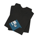 POP Culture Classics Floppy Disc Unisex Jersey Short Sleeve T-Shirt - POPvault